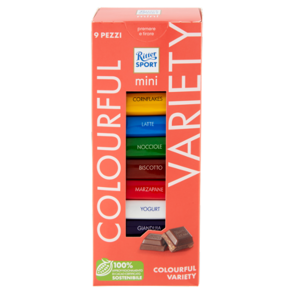 Ritter Sport mini Colourful Variety 9 x 16,67 g