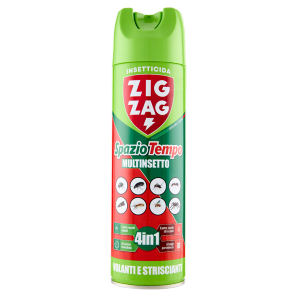 Zig Zag Insetticida Spazio Tempo Multinsetto Volanti e Striscianti 500 ml