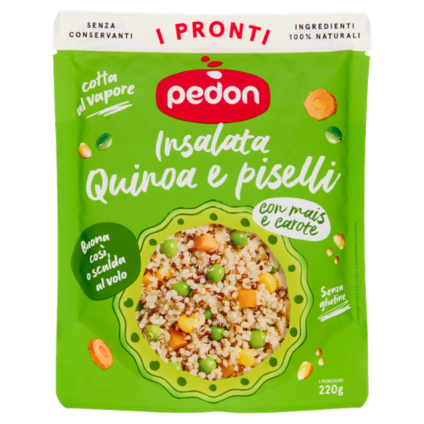pedon I Pronti Insalata Quinoa e piselli 220 g