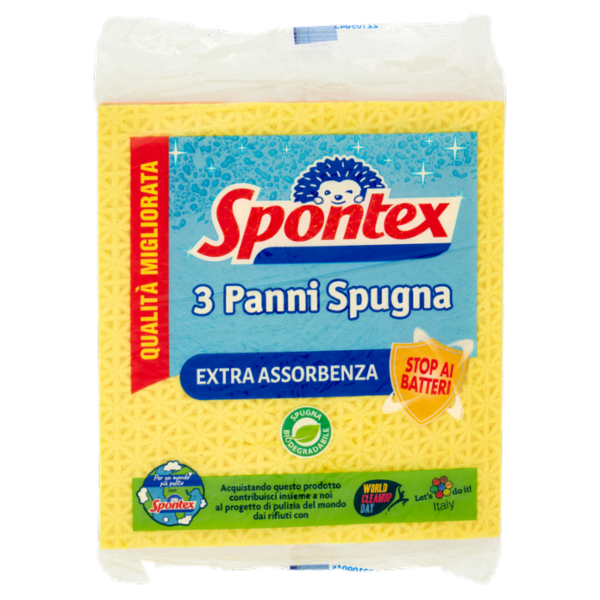 Spontex Panni Spugna x3