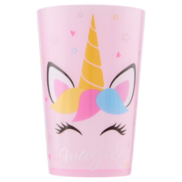 Smart Bicchiere PP 280ml Unicorn Smile
