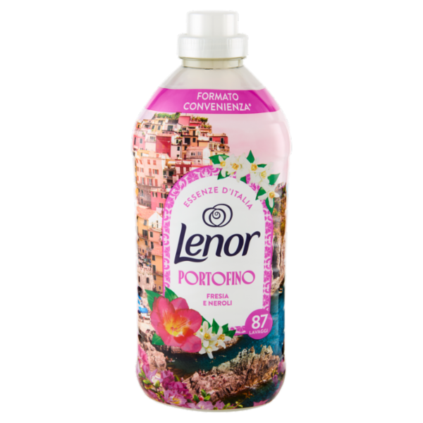 Lenor Essenze D'Italia Portofino Ammorbidente Concentrato Fresia e Neroli, 87 Lavaggi 1,827 L