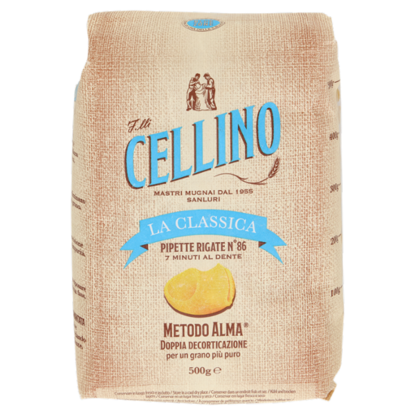 F.lli Cellino La Classica Pipette Rigate N°86 500 g