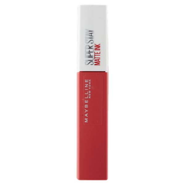 Maybelline New York Tinta Labbra SuperStay Matte Ink, 130 Self-Starter