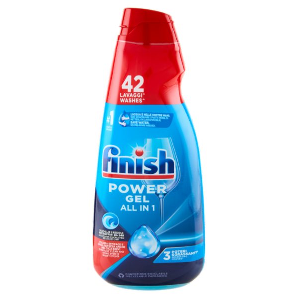 Finish Power Gel Fresh 42 lavaggi liquido lavastoviglie 940 ml