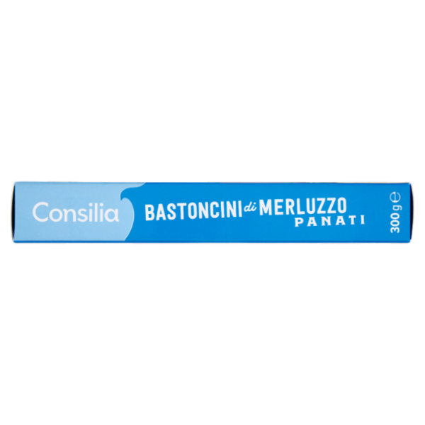 Consilia Bastoncini di Merluzzo in Croccante Panatura Surgelati 12x25 g