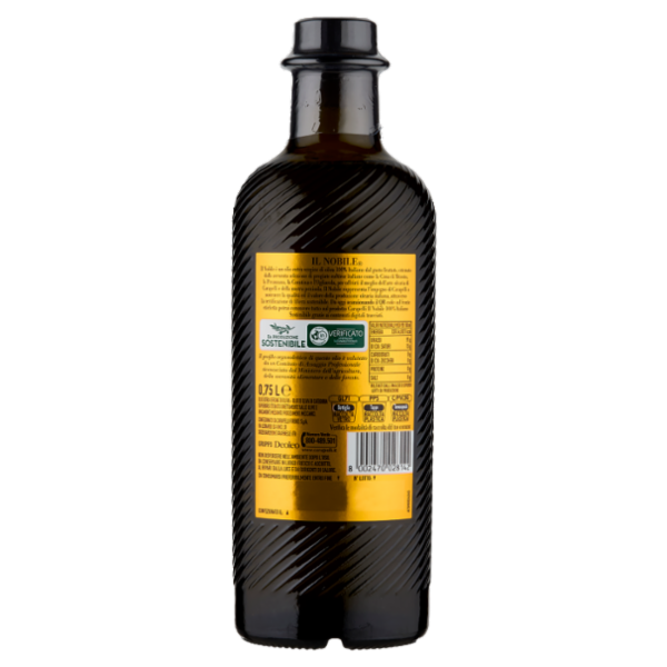 Carapelli il Nobile Olio Extra Vergine di Oliva 100% Italiano 0,75 L