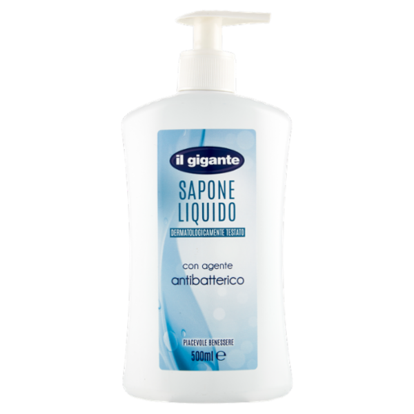 IL GIGANTE Sapone Liquido con agente antibatterico 500 ml
