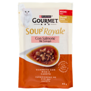 PURINA GOURMET Soup Royale Con Salmone 45g