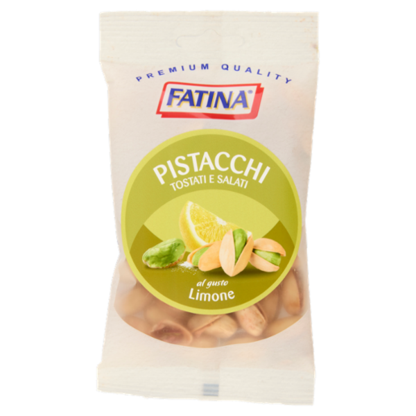 Fatina Pistacchi Tostati e Salati al gusto Limone 70 g