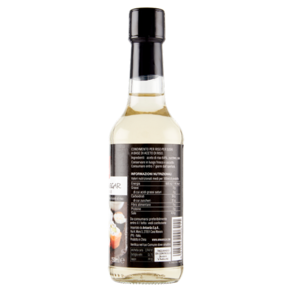 Arnaboldi Sushi Vinegar alla Giapponese condimento per riso per sushi a base di aceto di riso 150ml