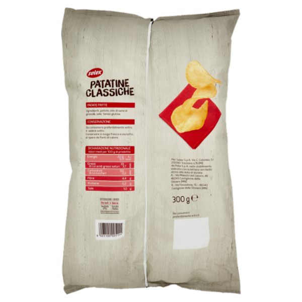 Selex Patatine Classiche 300 g