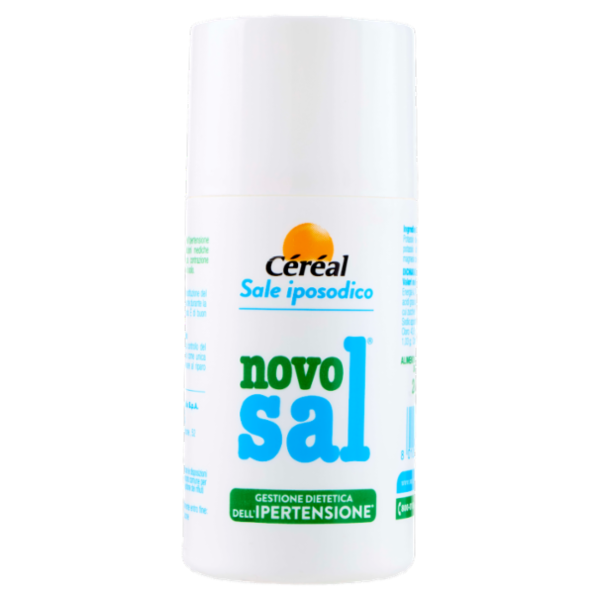 Céréal Novosal Sale iposodico da cucina, gestione dietetica dell'ipertensione - 200 g