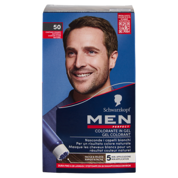 Men Perfect 50 Castano Chiaro Naturale
