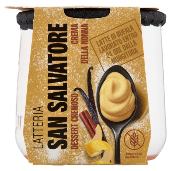 Latteria San Salvatore Dessert Cremoso Crema della Nonna 120 g