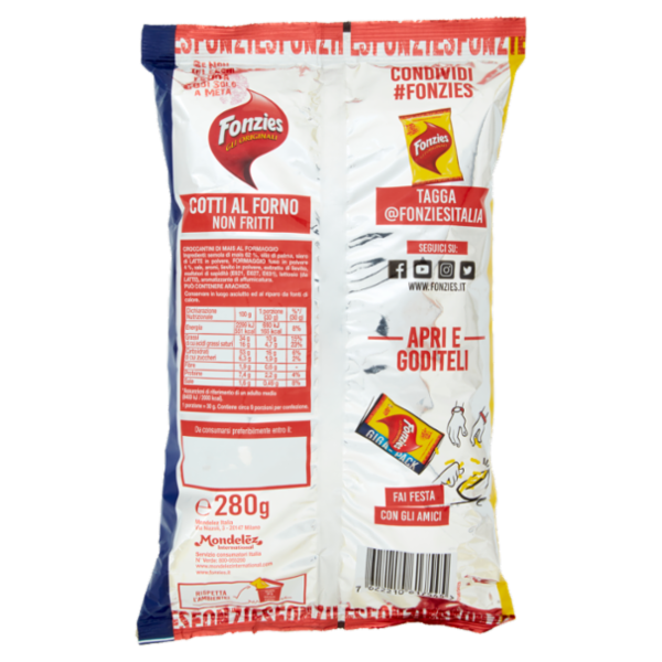 Fonzies Gli Originali Croccantini di Mais al Formaggio - 280g