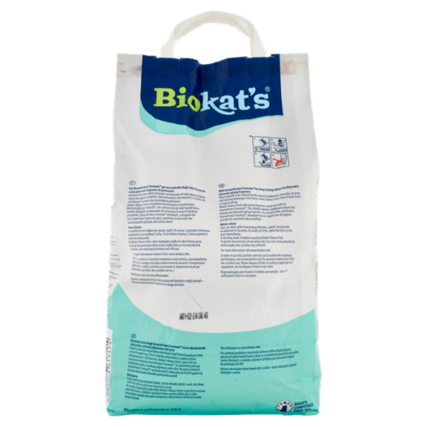 Biokat's Bianco fresh Lettiera agglomerante 5 kg