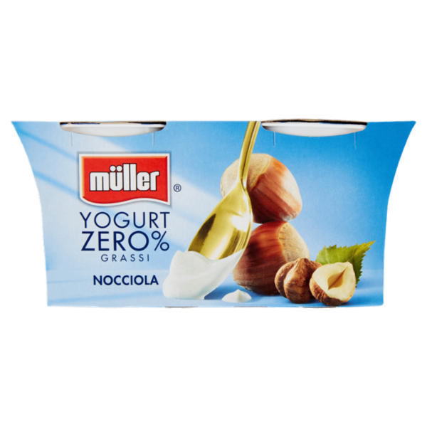 müller Yogurt Zero% Grassi Nocciola 2 x 125 g