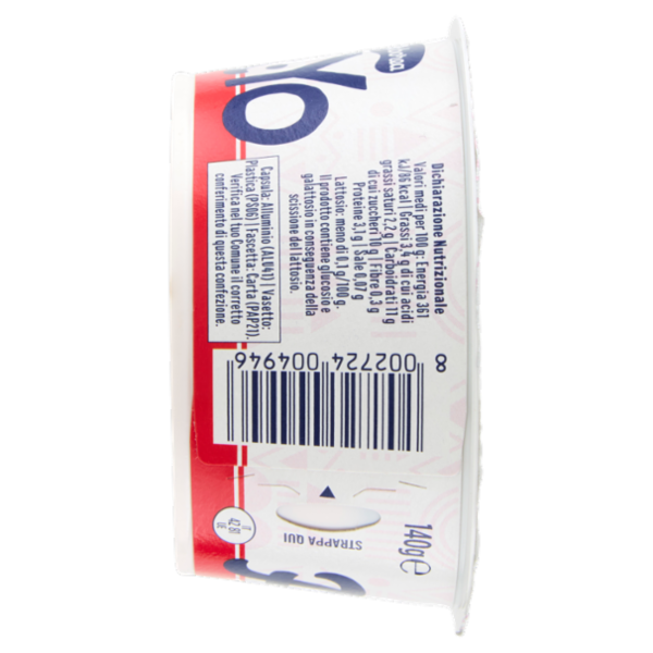 Arborea A-Yo Kefir Fragola in Pezzi Senza Lattosio 140 g