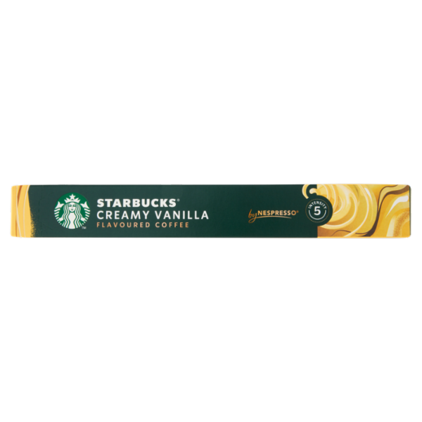 STARBUCKS Creamy Vanilla Flavoured by Nespresso Caffè alla Vaniglia 10 capsule 51 g