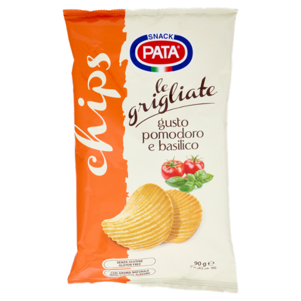 Pata chips le grigliate pomodoro e basilico 90 g