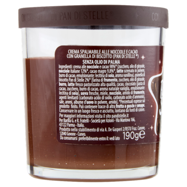 Pan di Stelle Crema al Cacao e Nocciole 190g