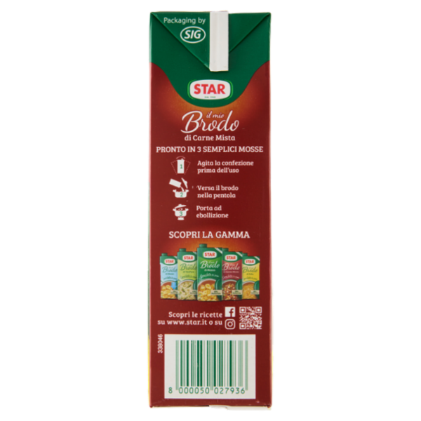Star il mio Brodo di Carne Mista 1000 ml