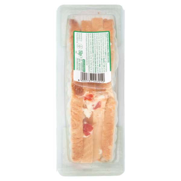 Fratelli Beretta Tramezzini Classici Pomodoro Mozzarella e Olive 150 g
