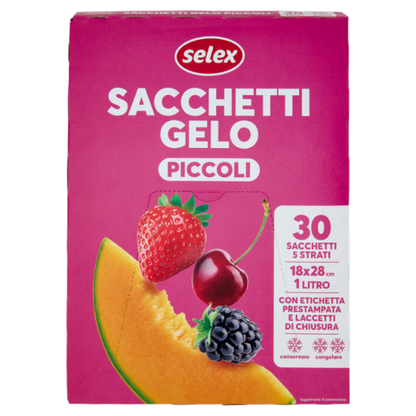 Selex Sacchi Gelo Piccoli Cm 18X28 30 pezzi