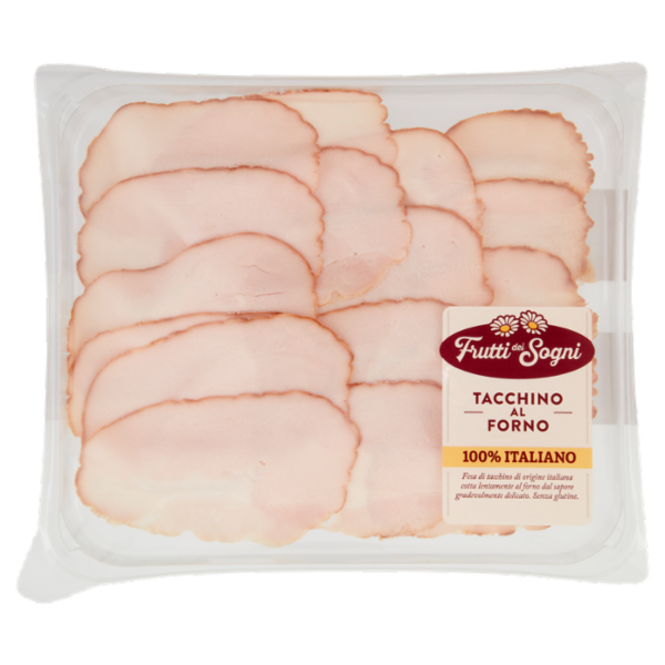 Frutti dei Sogni Tacchino al Forno 100% Italiano 120 g