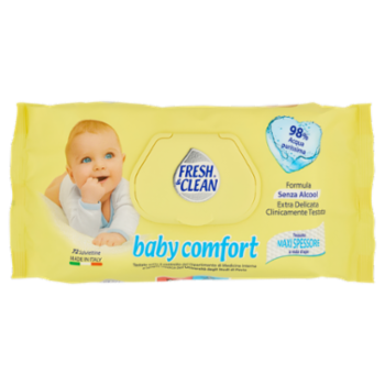 Fresh & Clean Baby Comfort Salviettine 72 Pz