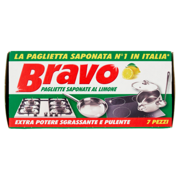 Bravo Pagliette Saponate al Limone 7 pz
