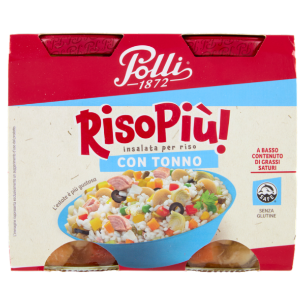 Polli Riso Più! insalata per riso con Tonno 2 x 290 g