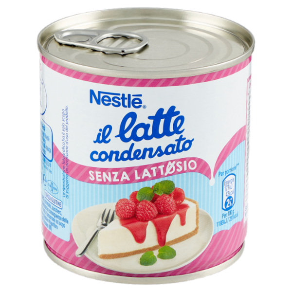 NESTLÉ il Latte Condensato Senza Lattosio Latte concentrato zuccherato senza lattosio latta 387 g