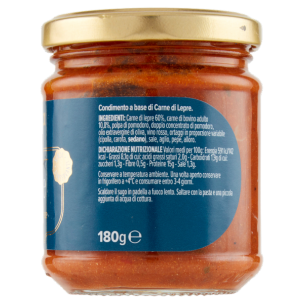 Consilia Optima Sugo di Lepre 180 g