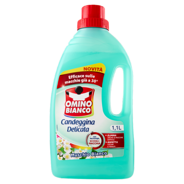 Omino Bianco Candeggina Delicata Muschio Bianco 1100 ml