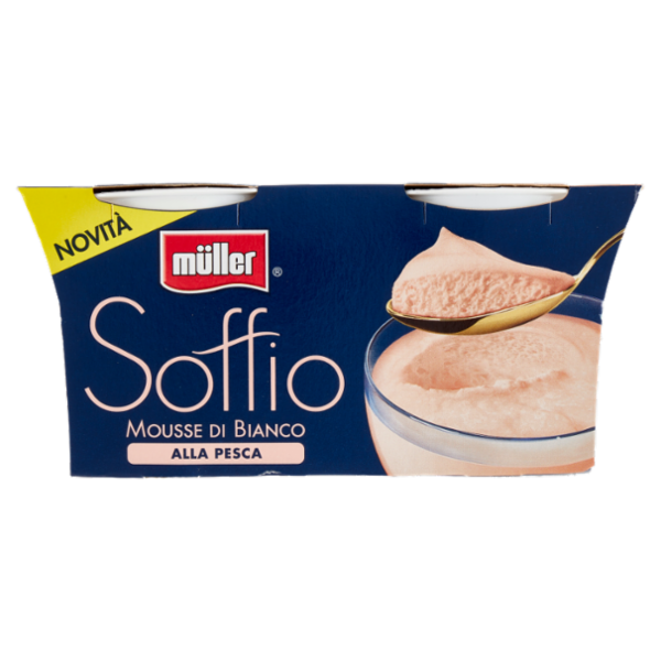 müller Soffio Mousse di Bianco alla Pesca 2 x 95 g