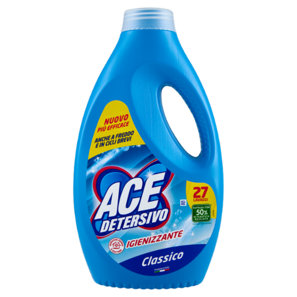 Ace Detersivo Igienizzante Classico 27 Lavaggi 1350 ml