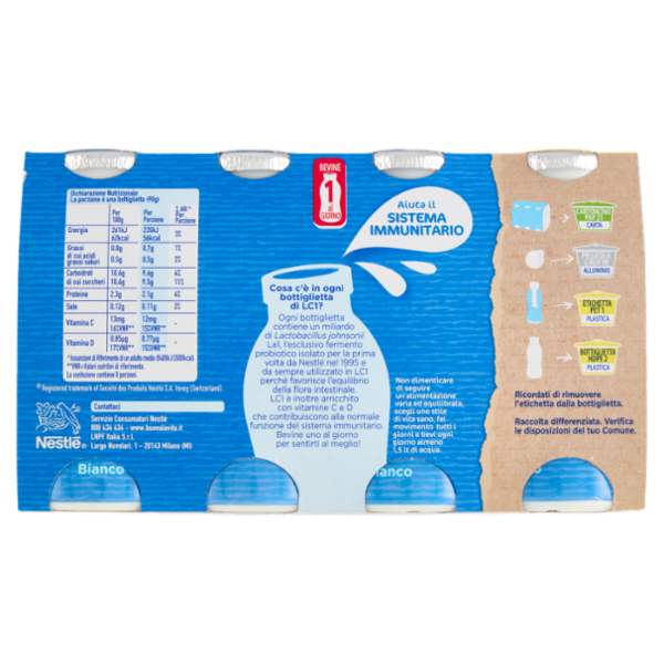 NESTLÉ LC1 con Probiotico Bianco 8x90g
