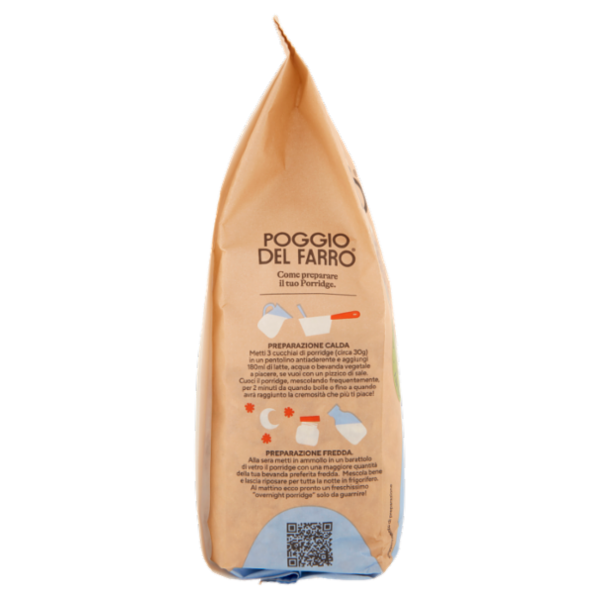 Poggio del Farro Porridge Bio Classico Integrale 300 g