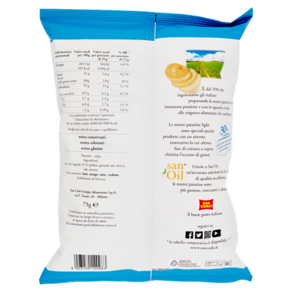 San Carlo light 75 g