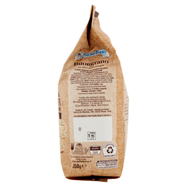 Mulino Bianco Buongrano Biscotti con Farro Integrale Croccante 350g