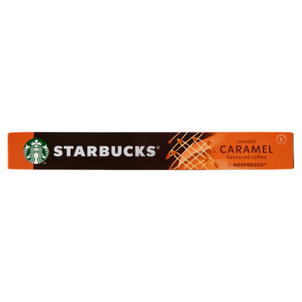 STARBUCKS Caramel Flavoured by Nespresso Caffè aromatizzato al Caramello 10 capsule 51 g