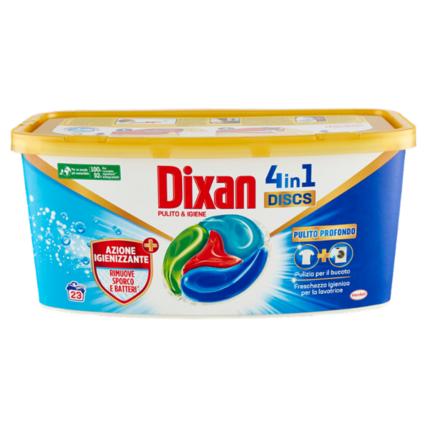 DIXAN Discs Pulito & Igiene 23pz (575g)