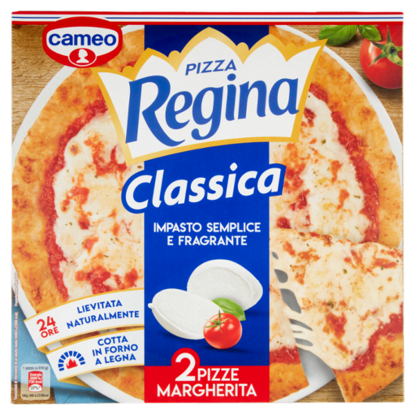 cameo Pizza Regina Classica 2 Pizze Margherita 2 x 310 g