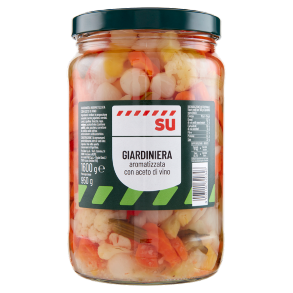 Sù Giardiniera Aromatizzata con Aceto di Vino 1,6 kg