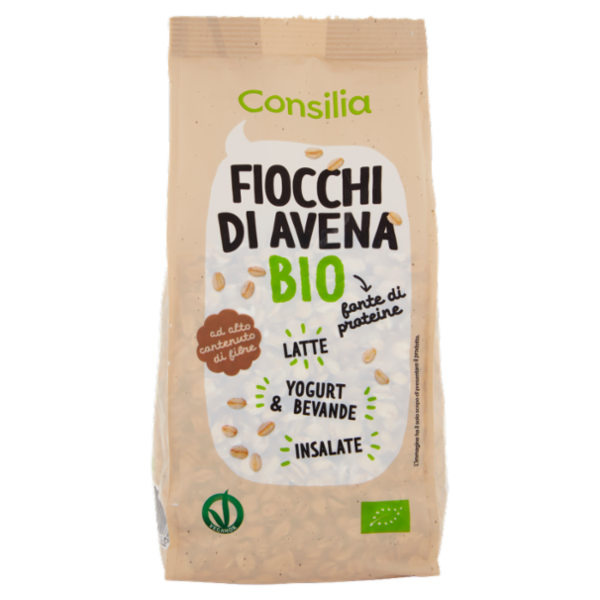 Consilia Fiocchi di Avena Biologici 500 g