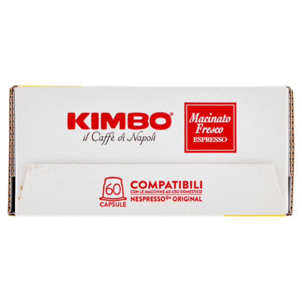 Kimbo Macinato Fresco Espresso Capsule Compatibili con le Macchine Nespresso* 2 x 165 g
