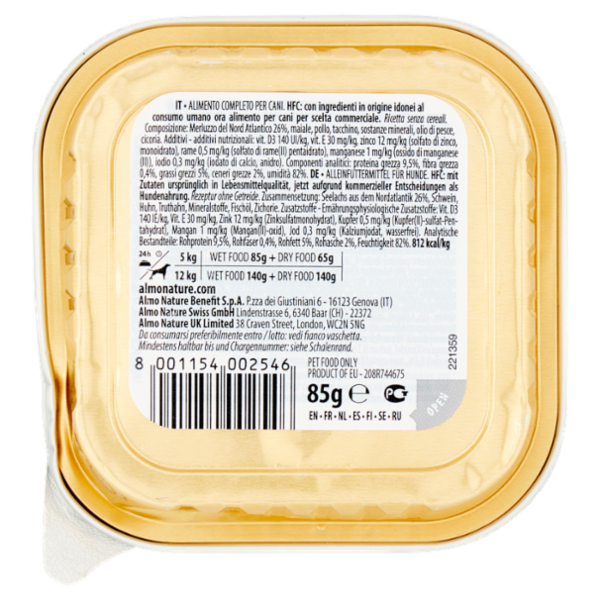 almo nature HFC Complete Merluzzo del Nord Atlantico 85 g