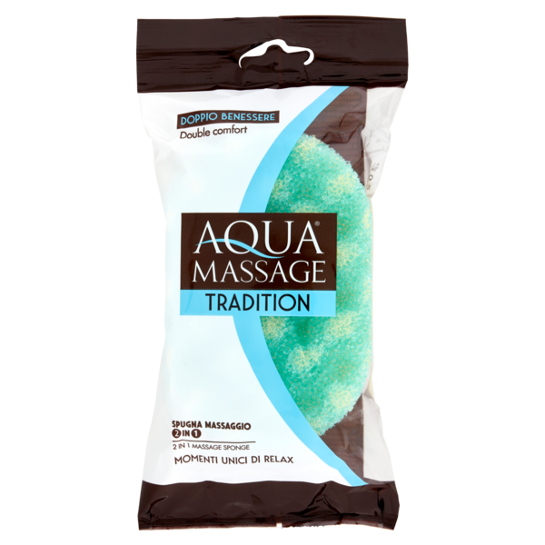 Aquamassage Tradition Spugna Massaggio 2 in 1